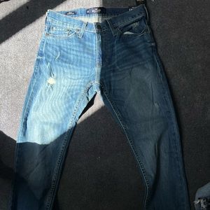 Hollister blue jeans